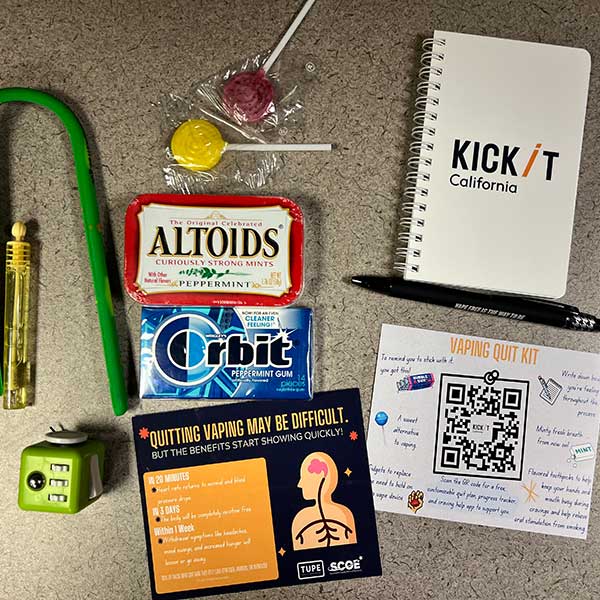 Photo of Quit Kit items