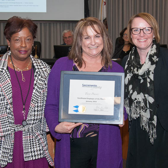 Carmen Walker, Tracy Powers, Joanne Ahola