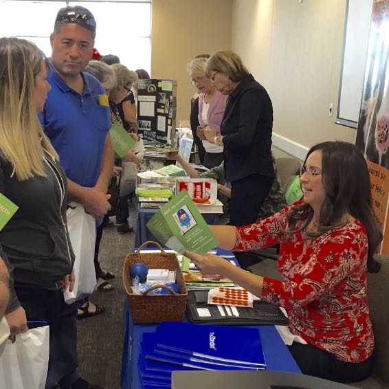 Staff receiving health information