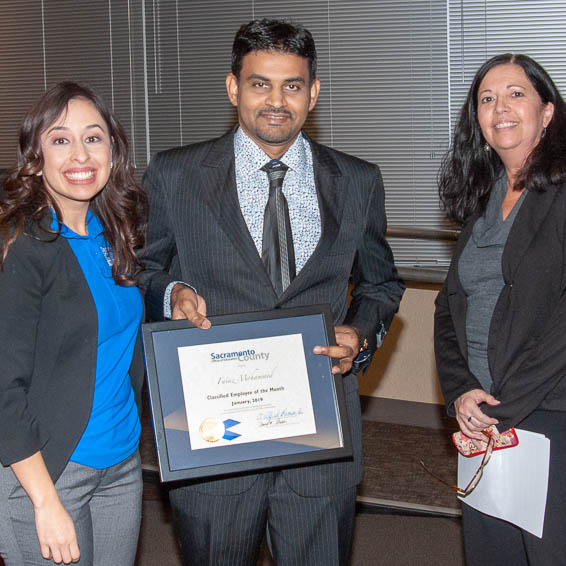 Karina Talamantes, Faiaz Mohammed, and Juanita Lopez