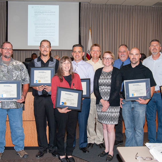 Lindon Lewis, Ryan Krell, Sandy Foley, Jason Bartley, Josh Spencer, Scott Burton, and Bill Adams