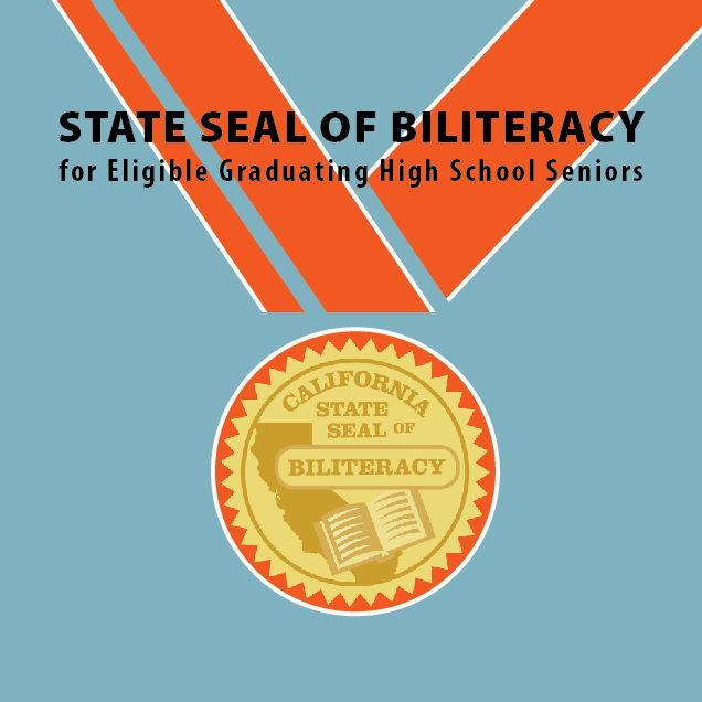 Logo: California State Seal of Biliteracy for Eligible Graduating High School Seniors