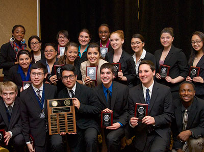 Elk Grove High School 2014 Sacramento County Mock Trial team