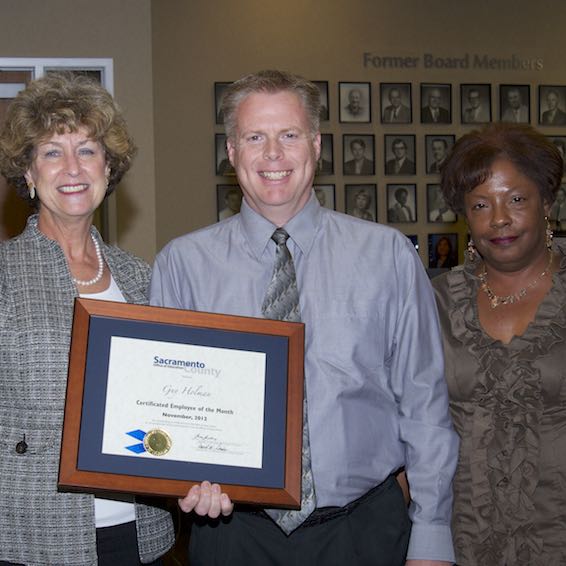 Jacquelyn Levy, Guy Holman, and Carmen Walker