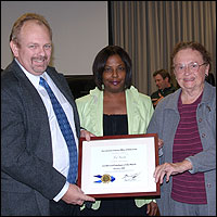 Norman Ted Smith, Carmen Walker, and Elinor L. Hickey