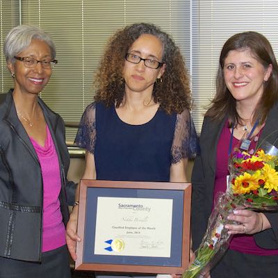 Thomaysa Glover, Nikki Brindle, and Andrea Lemos