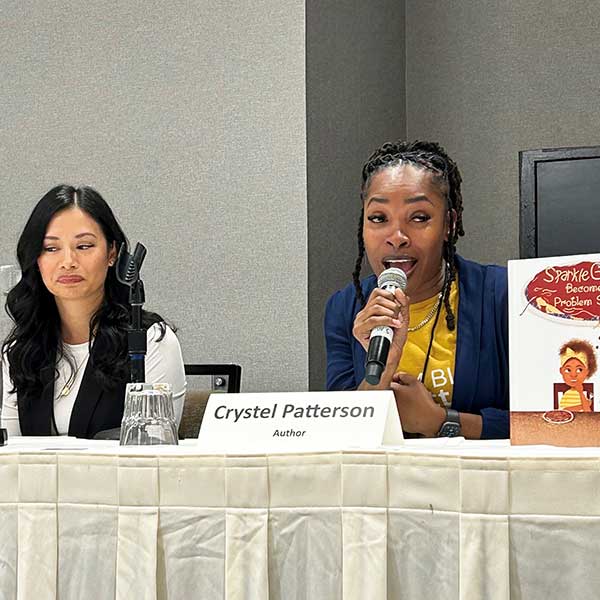 Panelists speaking