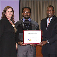 Debbie Wilkins, Don Pope, and Brian Cooley