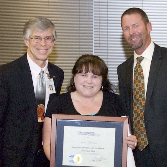 Greg Geeting, Janet Gaiduk, and Chris Aland