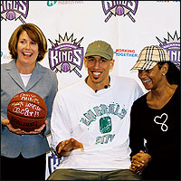 Denise Phillips with Doug and Jackie Christie