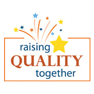 Raising Quality Together logotype