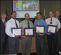 Lindon Lewis, Scott Burton, Jason Bartley, Brian Alves, Greg Geeting, John C. Scribner