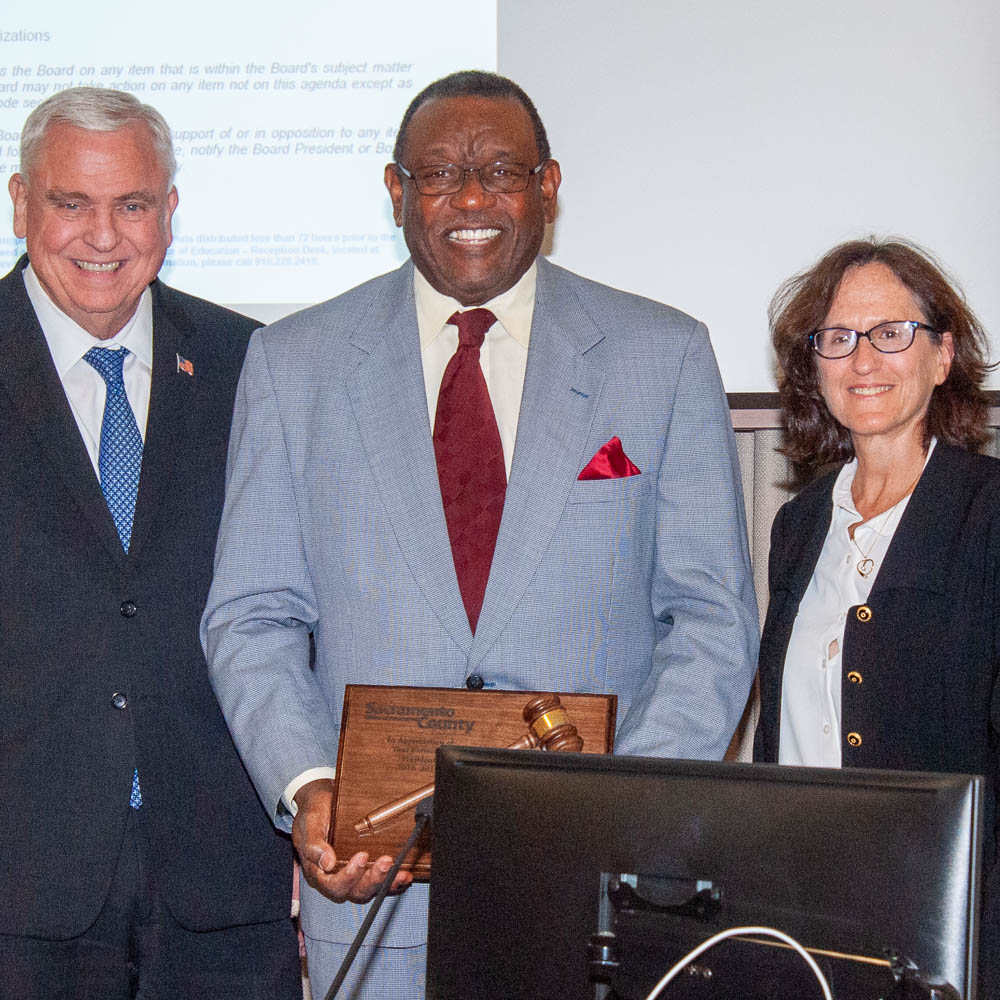 Dave Gordon, Alfred Brown, and Bina Lefkovitz