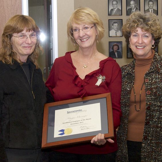 Sharon Holstege, Maggie Messenger, and Jacquelyn Levy