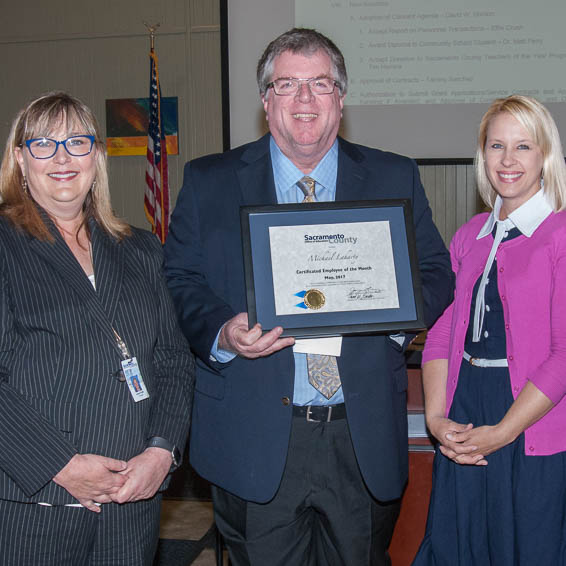 Lauren Roth, Michael Laharty, and Heather Davis