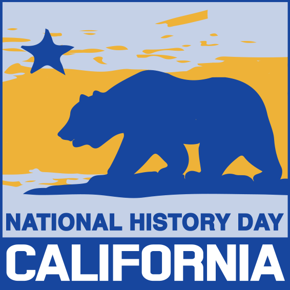 National History Day—California logo with stylized bear and star