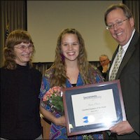 Sharon Holstege, Aimee Davis, and John Scribner