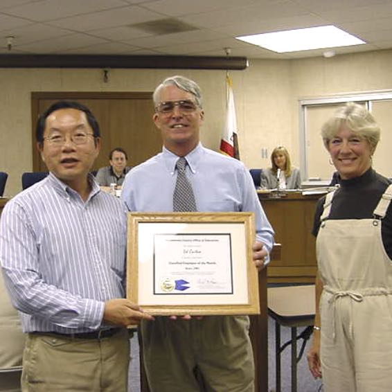 Harold Fong, Ed Curtin, and Lynn Efkin