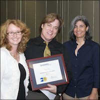 Andrea Willis, Mike Fox, and Adriana Echandia