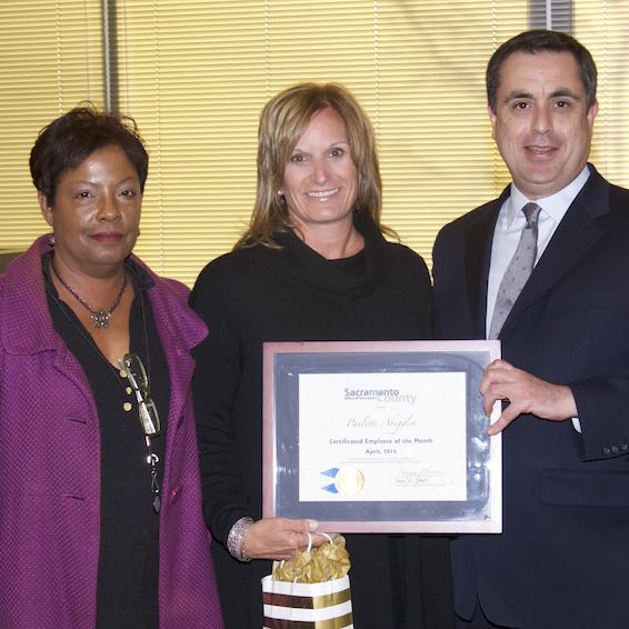 Carmen Walker, Paulette Abegglen, and Brian Rivas