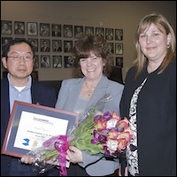 Harold Fong, Carol Karnes, and Lauren Roth