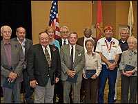 Diploma recipients posing