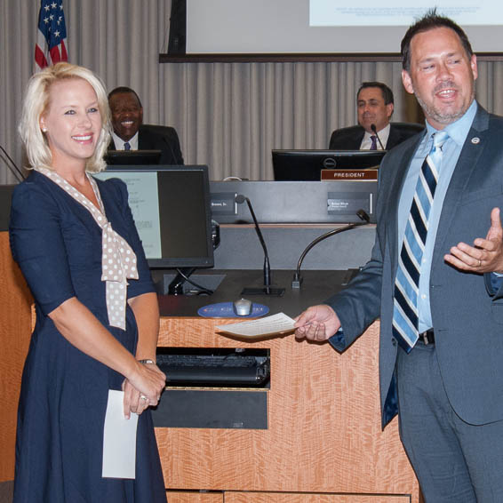 Heather Davis and Gary Davis smiling