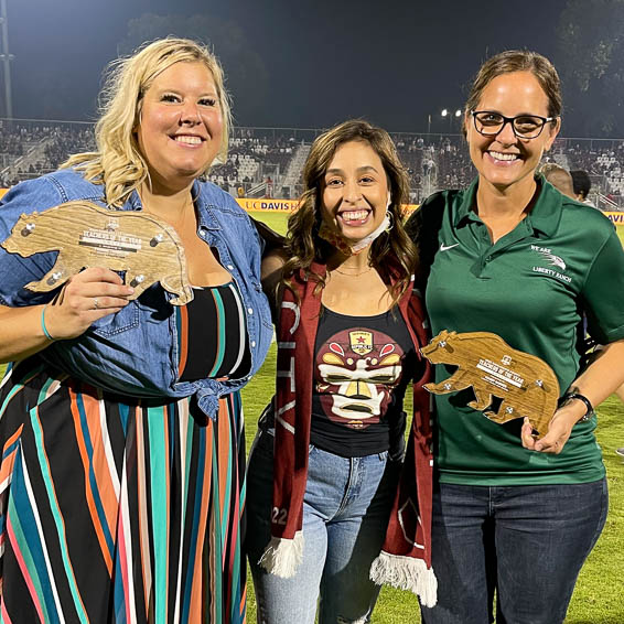 Yvonne Thornton, Karina Talamantes, and Mandy Garner