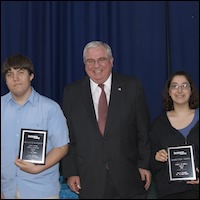 David W. Gordon with students