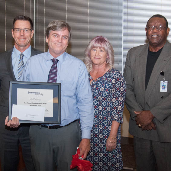 Matt Perry, Ed.D., Bill Garvey, Lisa Alcalá, and Alfred Brown