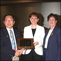Harold Fong, Cathy Goodrich, and Robin Pierson