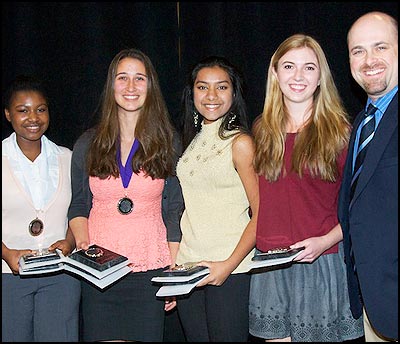 West Campus High School Moot Court team