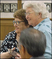 Jan Talbot and Doris Menuez