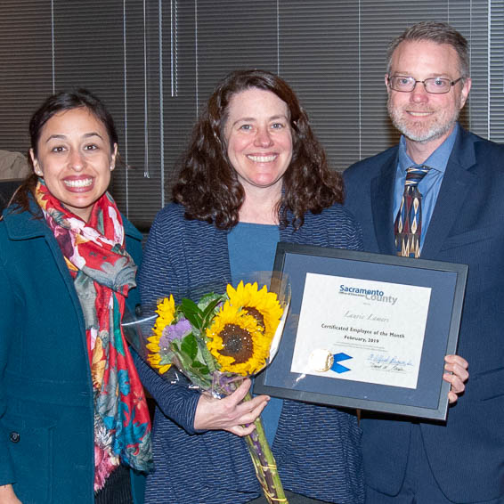 Karina Talamantes, Laurie Lamers, and Erik Crawford