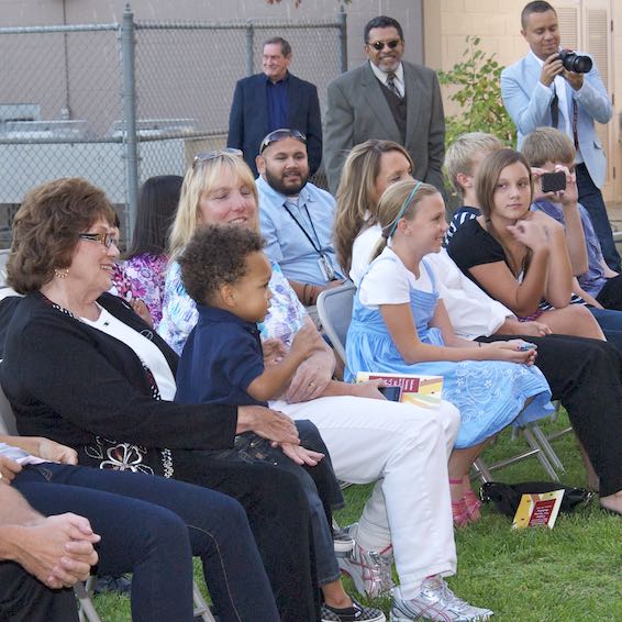 Audience seated