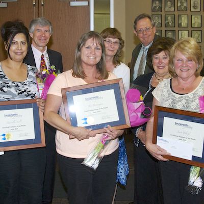 Marcella Stolle, Greg Geeting, Teri Derrington, Sharon Holstege, Jon Scribner, Eleanor Brown, and Janet Paluck