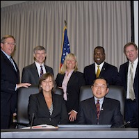 Sacramento County Board of Education group photo