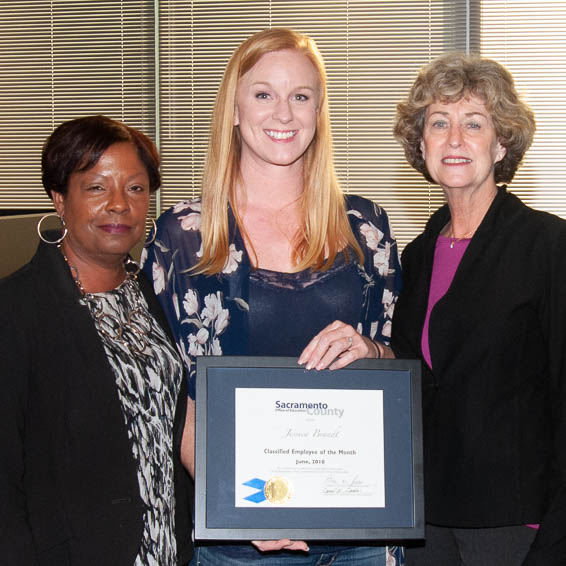 Carmen Walker, Jessica Brandt, and Jacquelyn Levy