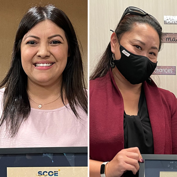 Alexis Gomez and Ju Park