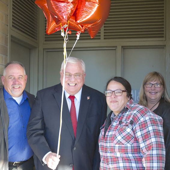 Tom Adams, Dave Gordon, Kelly Bernier-Mun, and Lauren Roth