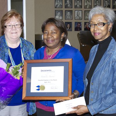 Cheryl Raney, Mahalia Manker, and Thomaysa Glover