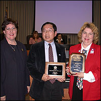 Robin Pierson, Harold Fong, and Mary Larson