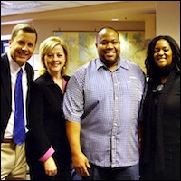 Dan Elliott, Jennifer Smith, Daniel Watts, and Kelly Jackson