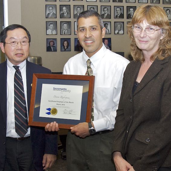 Harold Fong, Deron Rodriguez, and Sharon Holstege