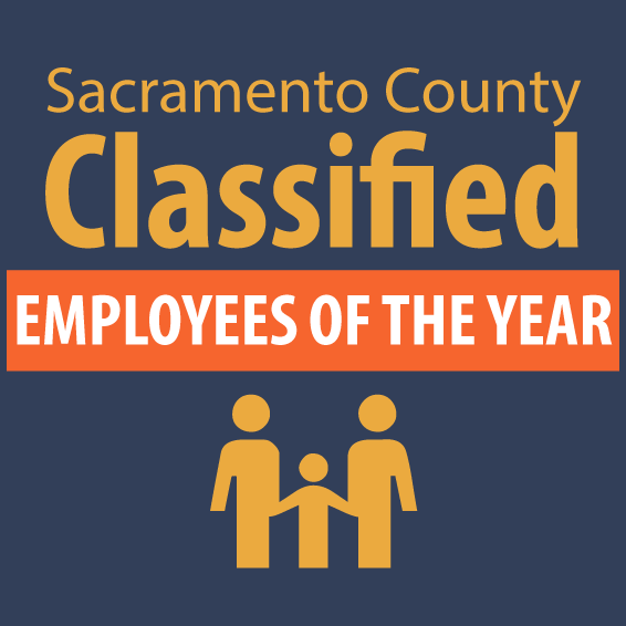 Sacramento County Classified Employees of the Year graphic
