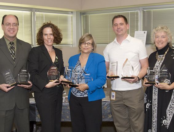 Tim Herrera, Trinette Marquis, Cathy Sapunor, John Woodward, and Beth Flory