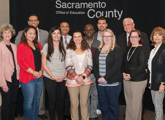 SCOE Teacher of the Year nominees posing