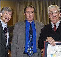 Greg Geeting, Tim Taylor, and Dan Calhoun