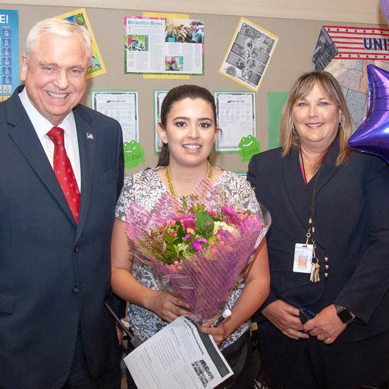 Dave Gordon, Cynthia Guzman, and Lauren Roth