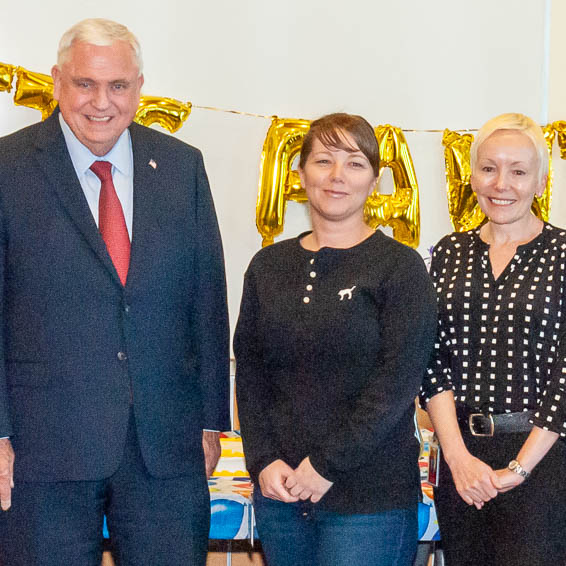 Dave Gordon, Cari Wernicke, and Barbara Modlin